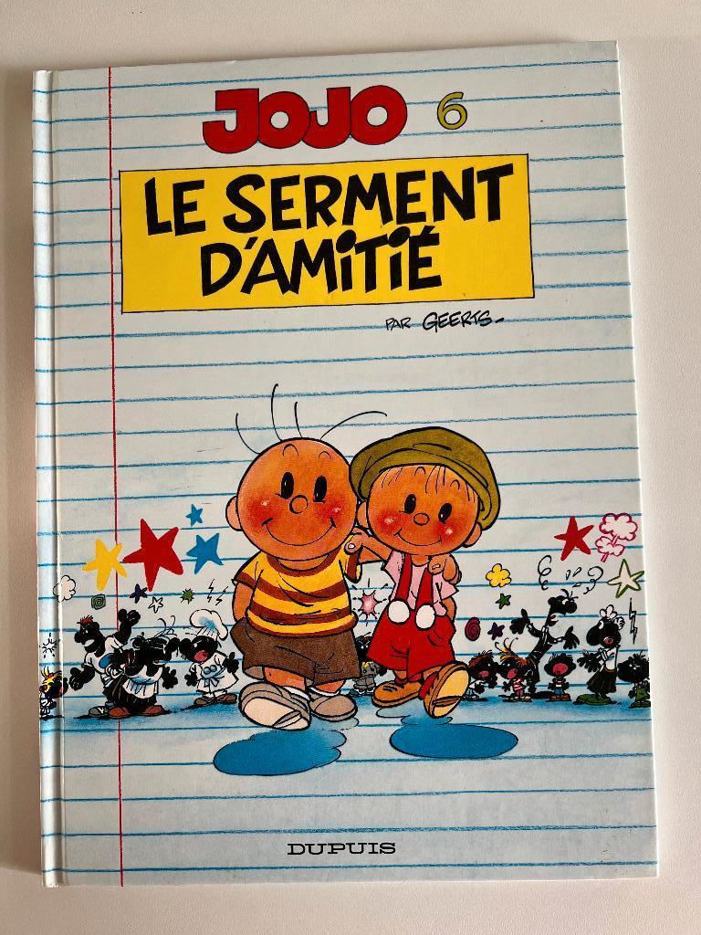 BD Jojo Le serment d'amitié, Livres, Enlèvement ou Envoi, Une BD, GEERTS, Utilisé
