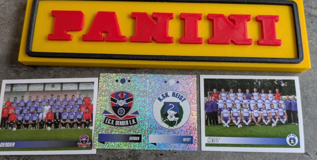 PANINI FOOTBALL 2011 2X 458/460 DENDER/HEIST, Hobby en Vrije tijd, Stickers en Plaatjes, Nieuw, Verzenden