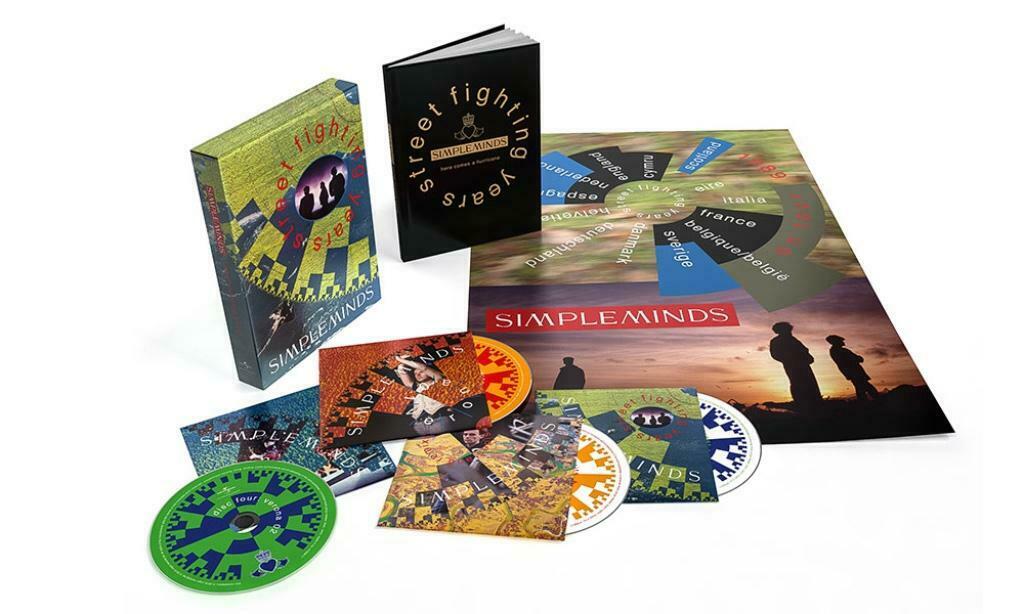 4Cd Box Simple Minds Street Fighting Years + Verona Live NEW, Enlèvement ou Envoi, Neuf, dans son emballage, Coffret