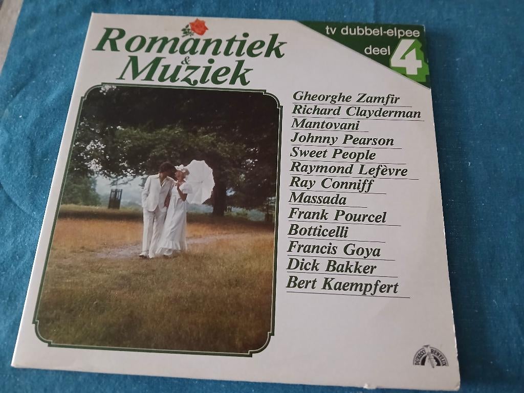 VINYL 2LP - ROMANTIEK EN MUZIEK (deel 4), Cd's en Dvd's, Vinyl | Verzamelalbums, Ophalen of Verzenden, Gebruikt, 12 inch, Wereldmuziek