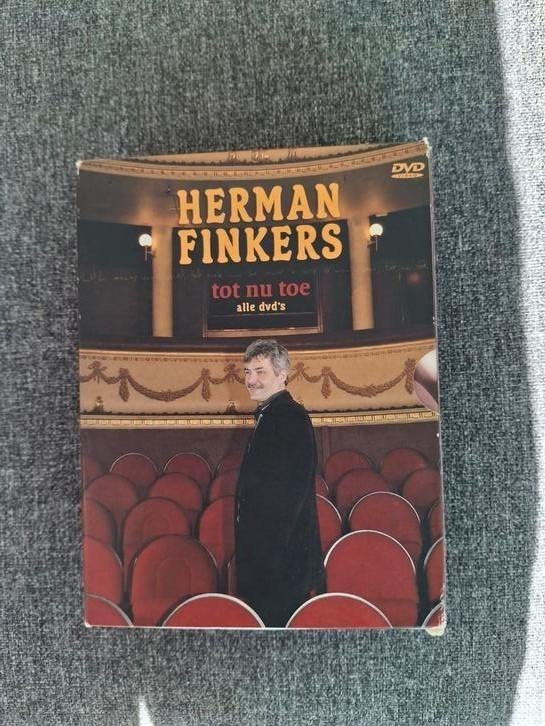 7 dvd box herman finkers  tot nu toe alle dvds, Ophalen of Verzenden, Zo goed als nieuw