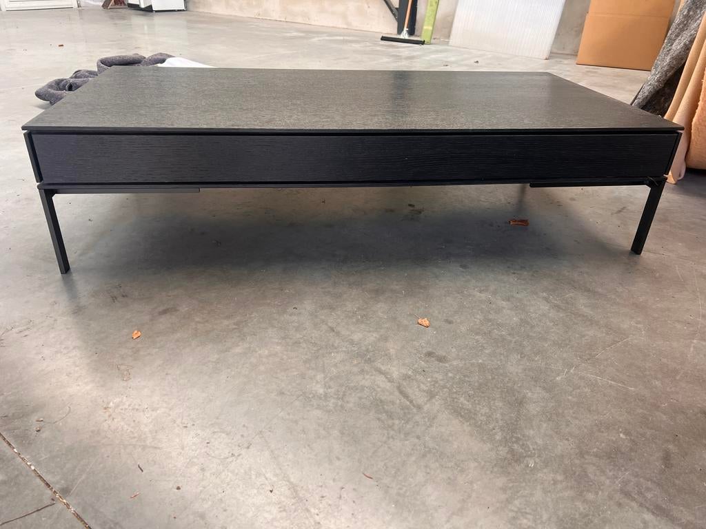 Salon tafel met uitschuifbare schuif te koop, Enlèvement, Comme neuf