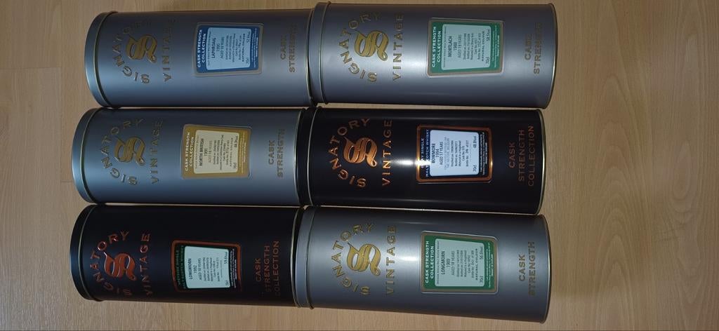 Whisky kokers tubes tins verpakkingen, Verzamelen, Ophalen, Zo goed als nieuw, Overige gebieden, Overige typen