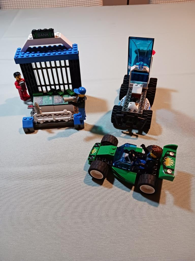Lego Jack Stone set 4608 'bank breakout'., Enlèvement ou Envoi, Lego