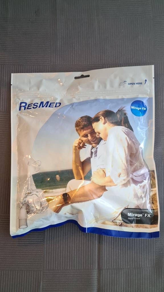 Masque nasal Resmed Mirage FX pour CPAP, Divers, Enlèvement ou Envoi, Neuf