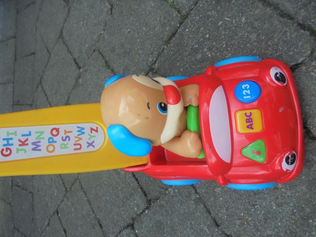 fisher price loophondje, Kinderen en Baby's, Speelgoed | Fisher-Price, Ophalen of Verzenden, Zo goed als nieuw, Duw- of Trekspeelgoed