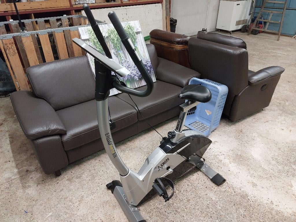 Hometrainer Ergo Meter Electronic AM-5.0, Sport en Fitness, Ophalen, Zo goed als nieuw, Benen, Overige typen