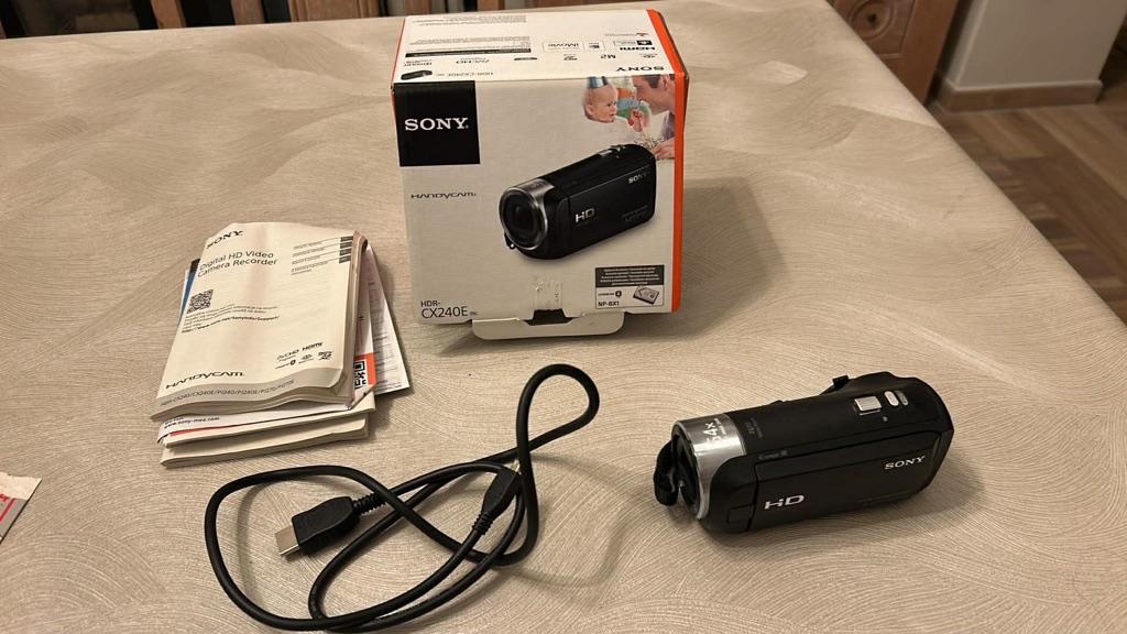 caméra Sony HDR CX240E, Enlèvement ou Envoi, Comme neuf, Caméra, Sony