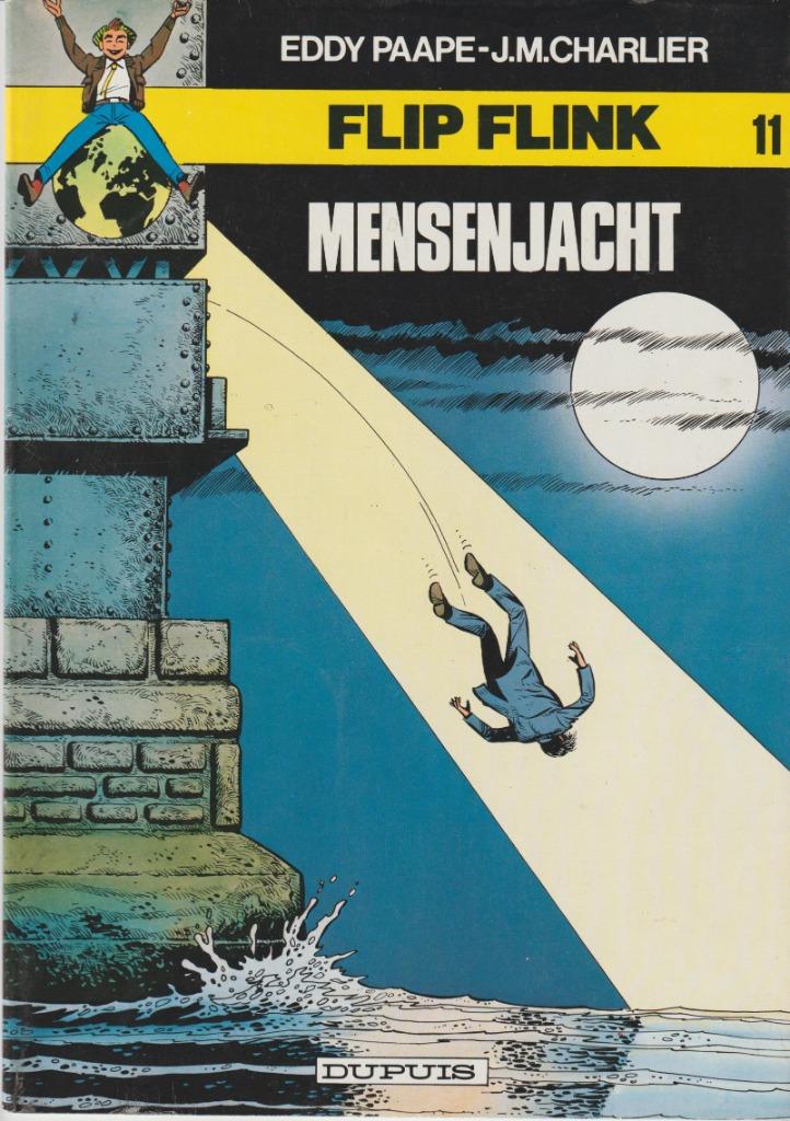 flip flink nr 11 mensenjacht 1ste druk 1982, Livres, BD, Comme neuf, Une BD, Enlèvement ou Envoi