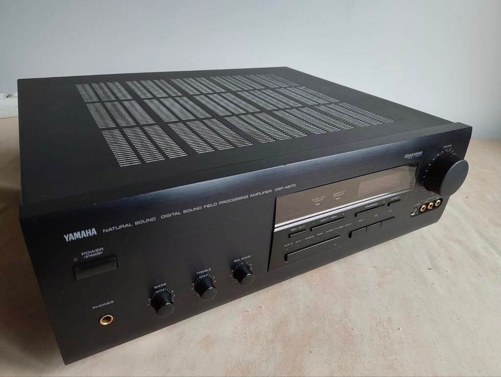 Yamaha AV Amplifier DSP-A970 Top geluidskwaliteit!, Audio, Tv en Foto, Yamaha, Ophalen of Verzenden, Zo goed als nieuw, 120 watt of meer