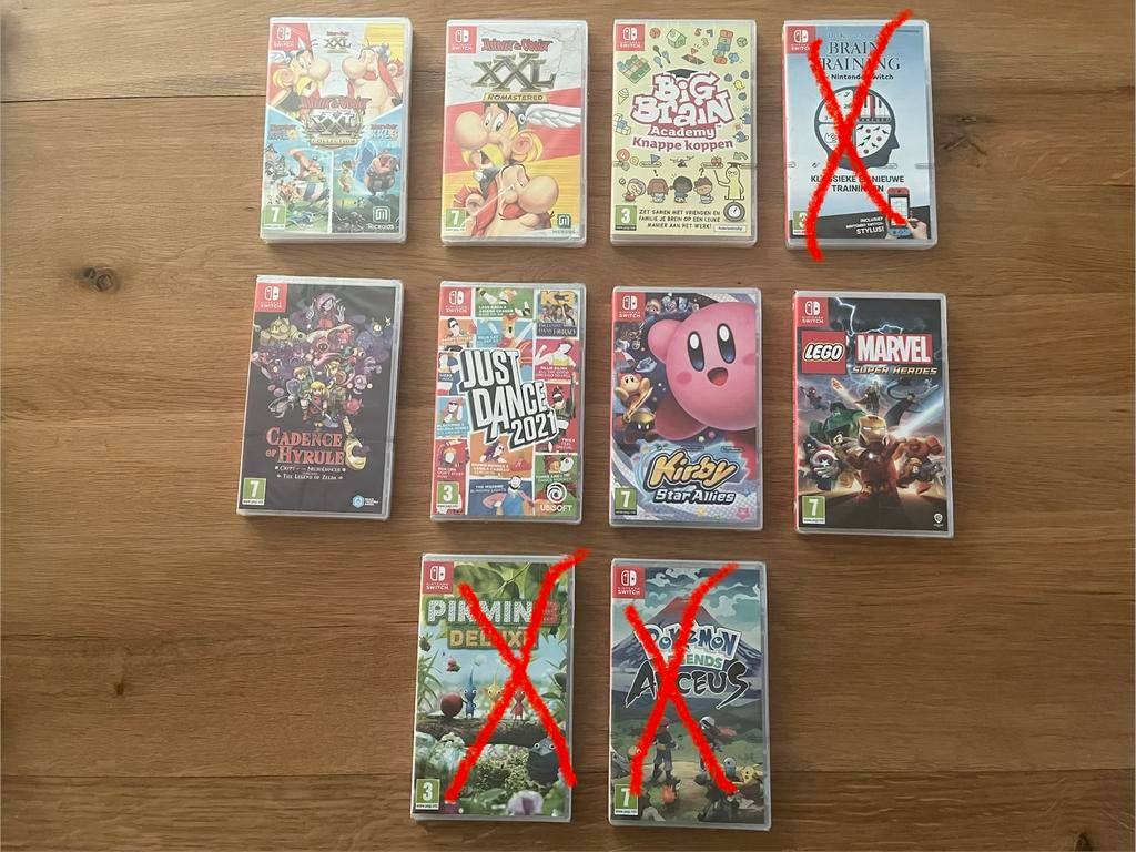 Nintendo Switch - Lot van 7 nieuwe SEALED games, Games en Spelcomputers, Games | Nintendo Switch, Nieuw, Role Playing Game (Rpg)