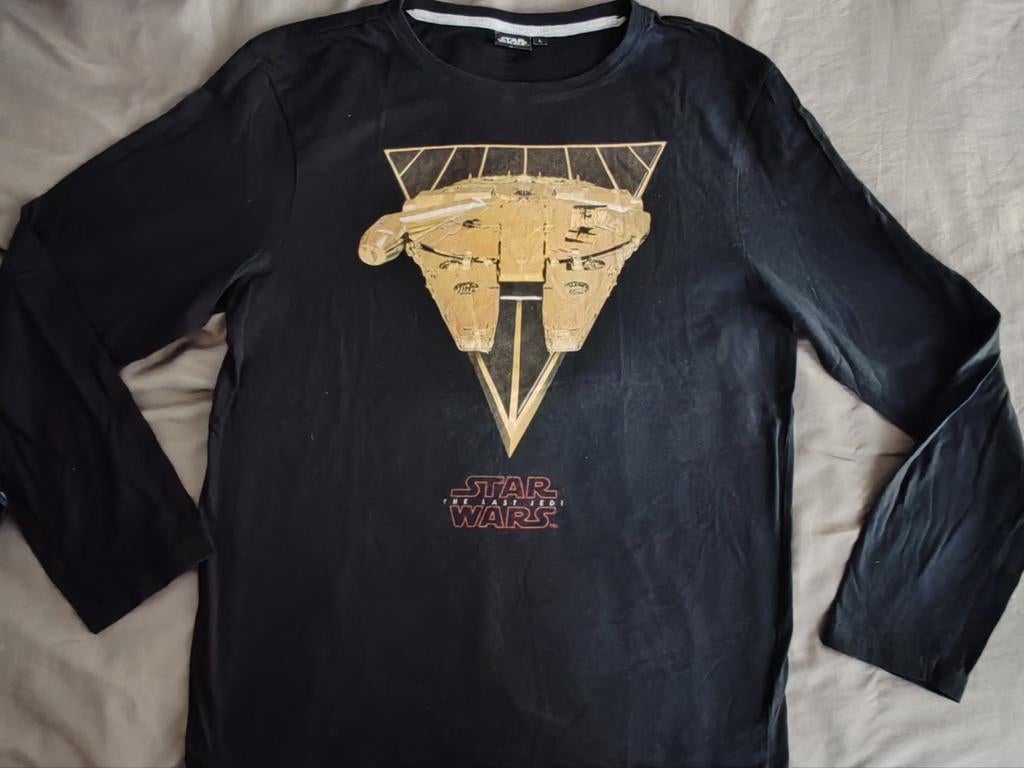 Star wars the last jedi Rare t-shirt Manche longue, Enlèvement ou Envoi, Comme neuf