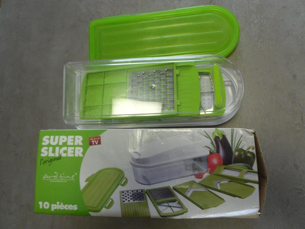 Coupe-légumes multifonction SUPER SLICER, Maison & Meubles, Cuisine | Ustensiles de cuisine, Comme neuf, Enlèvement