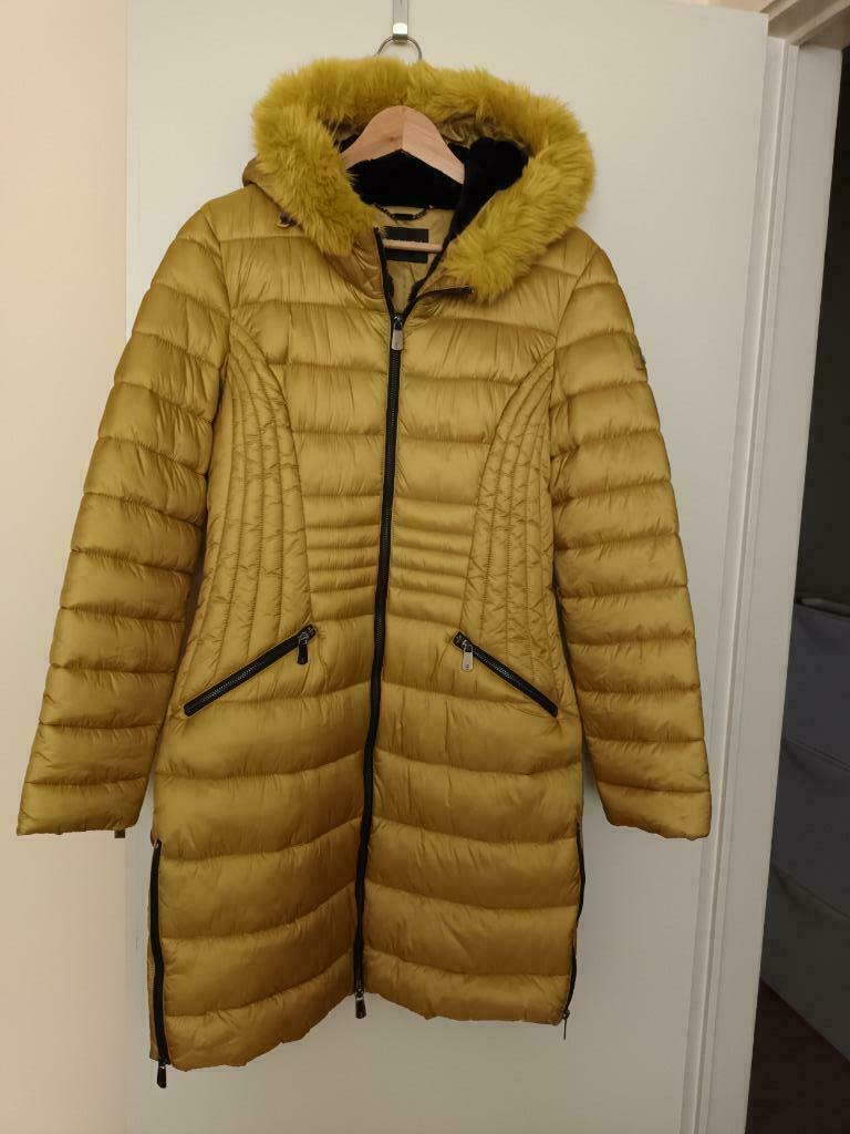 Doudoune femme, Geel, Ophalen of Verzenden, Zo goed als nieuw, Maat 36 (S)
