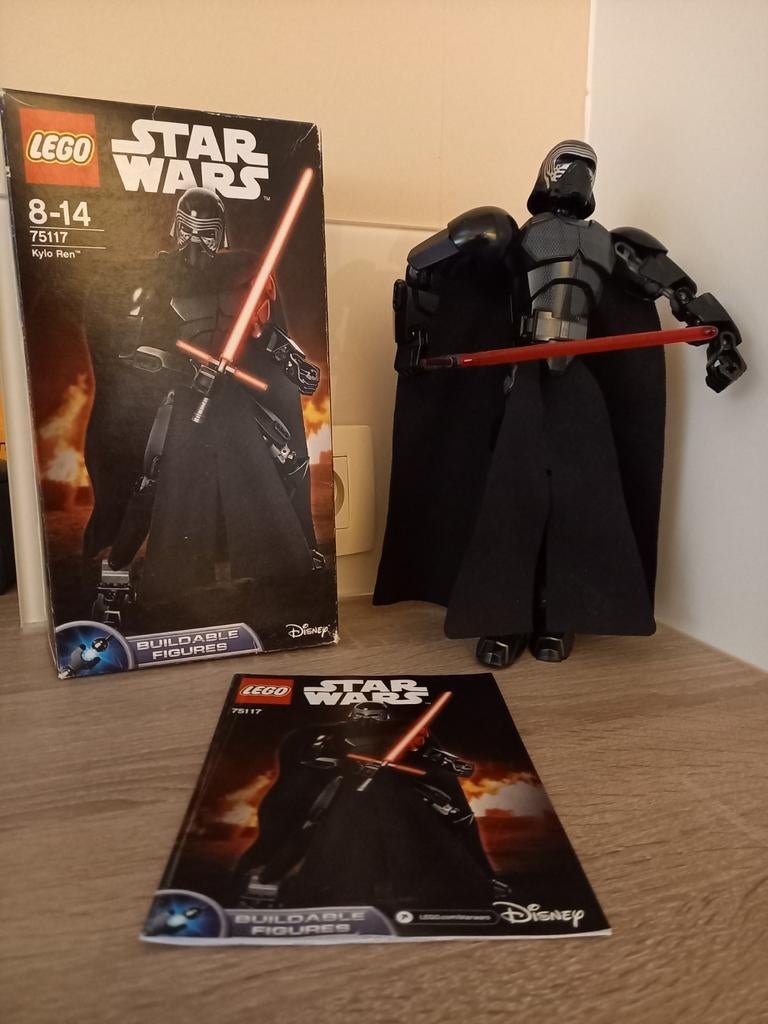 Lego Star Wars 75117 Kylo Ren, Ophalen, Zo goed als nieuw, Complete set, Lego