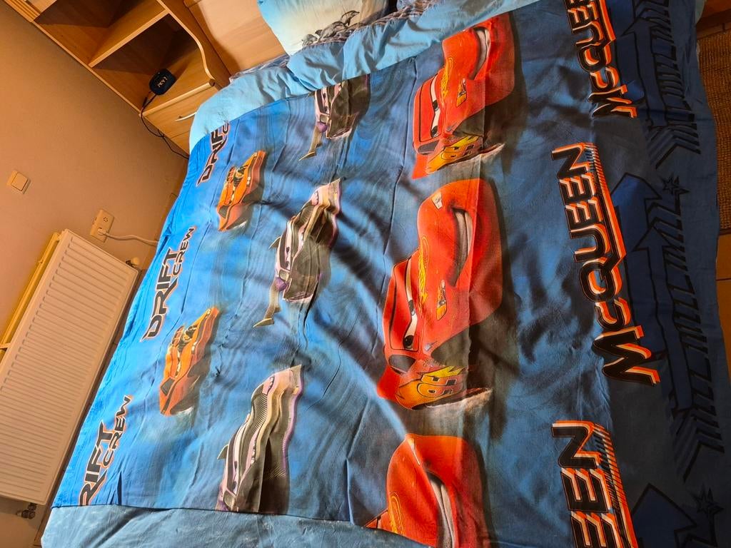 Cars 1pers bedovertrek, Huis en Inrichting, Slaapkamer | Beddengoed, Ophalen