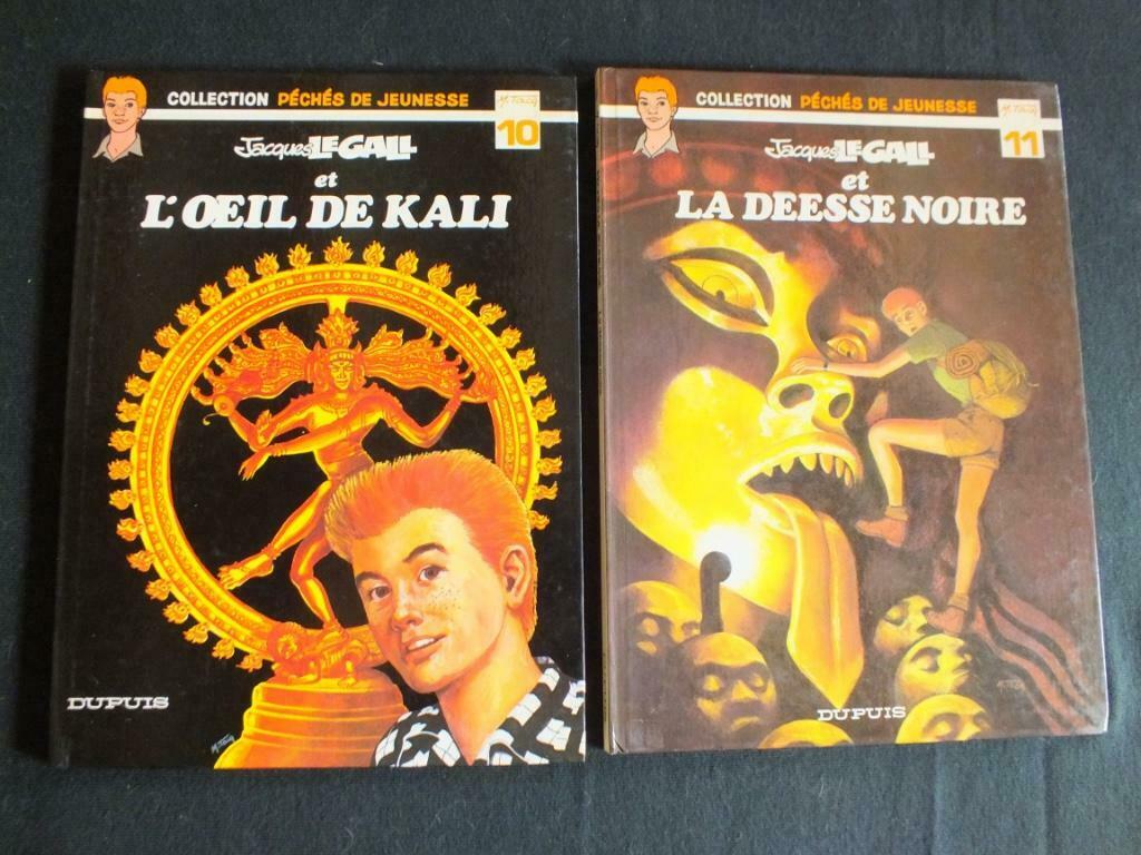 JACQUES LEGALL (2 ALBUMS E.O).     EDITIONS DUPUIS, Plusieurs BD, Enlèvement ou Envoi, Comme neuf, Charlier