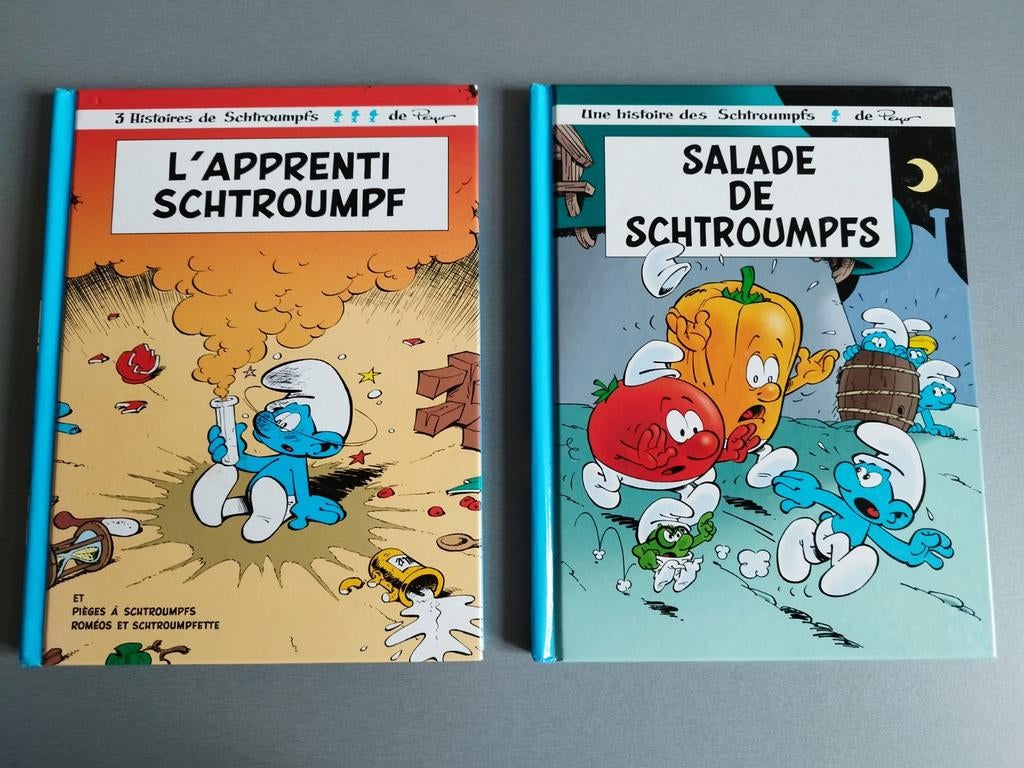 les Schtroumpfs 2 BD petits formats, Série complète ou Série, Enlèvement ou Envoi, Comme neuf