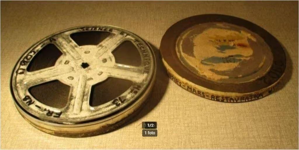 Oude 16mm Filmrol - Laminoirs - Mars - Retauration, Audio, Tv en Foto, Ophalen of Verzenden, 16mm film