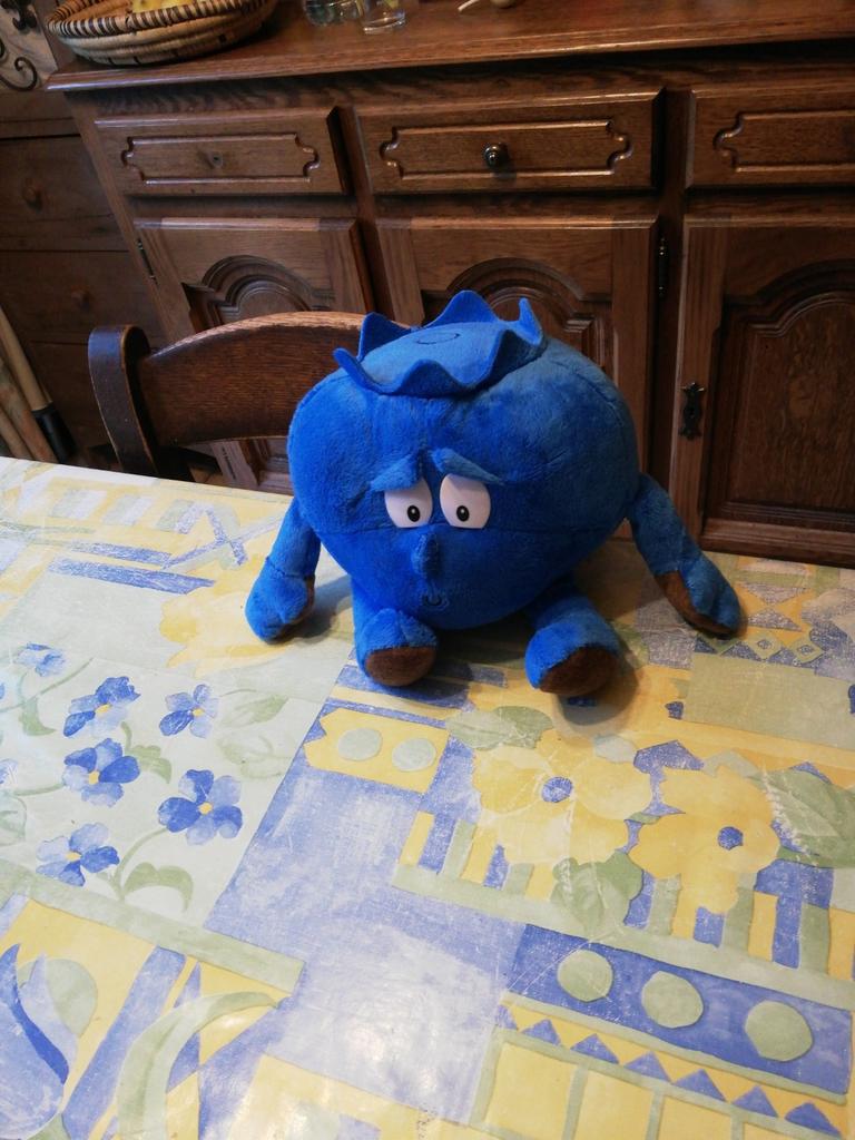 Peluche myrtille. Goodness gang. Neuve., Enlèvement ou Envoi, Comme neuf