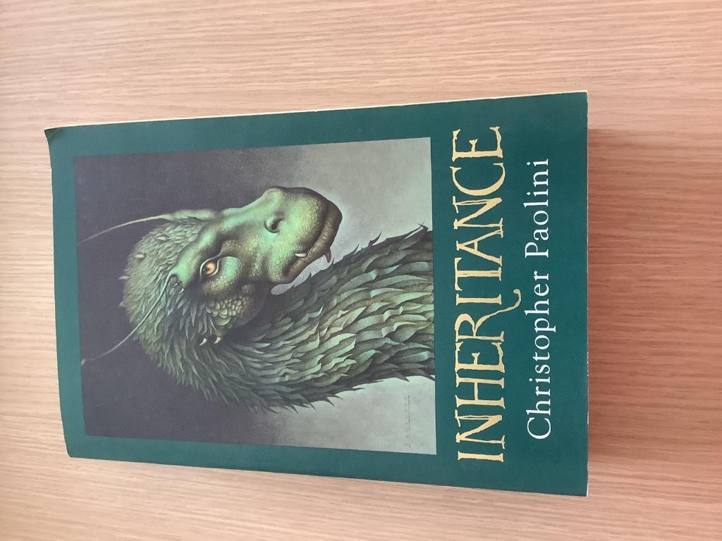 Boek : Inheritance, Ophalen of Verzenden, Nieuw, Diverse