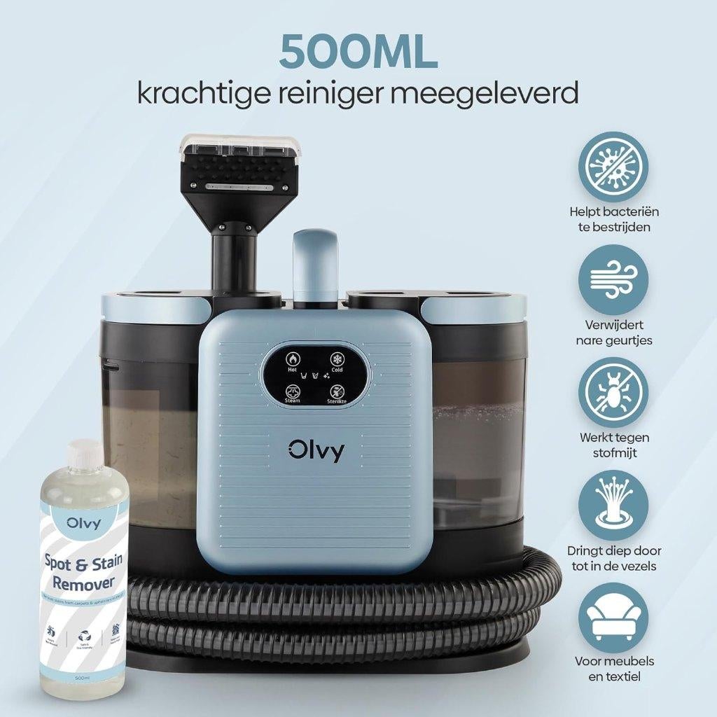 Nettoyeur de tapis PRO | avec vapeur | LIVRAISON GRATUITE, -, -, Produit de nettoyage, OLVY