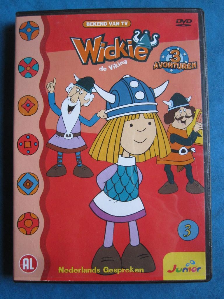 Wickie de Viking 3, Cd's en Dvd's, Tekenfilm, Ophalen of Verzenden, Zo goed als nieuw, Alle leeftijden