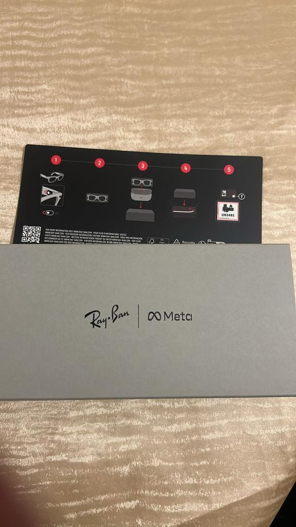Rayban meta RAY-BAN META WAYFARER - GEN 2 RW4012 601, Computers en Software, Dockingstations, Ophalen of Verzenden, Zo goed als nieuw