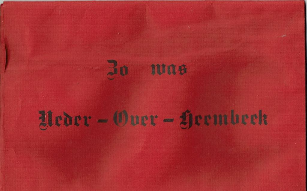 Voici à quoi ressemblait Neder-over-Heembeek en 20 dessins, Enlèvement ou Envoi