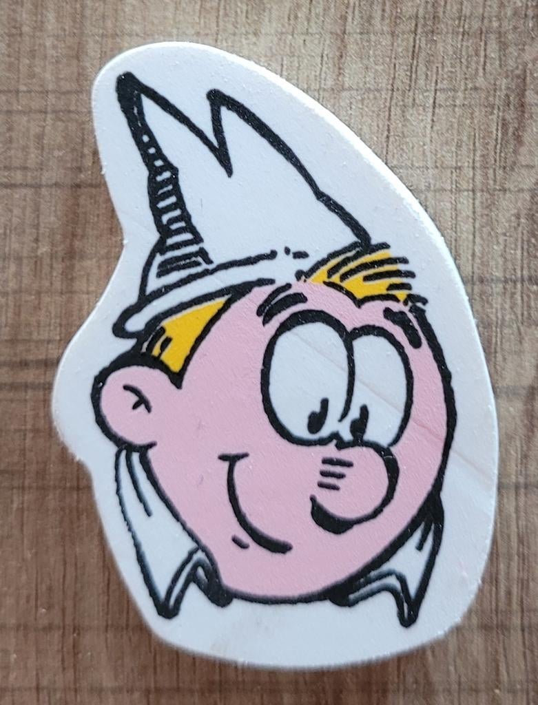 Dokus: potloodtopper (gom), Ophalen of Verzenden, Overige figuren, Zo goed als nieuw, Gebruiksvoorwerp