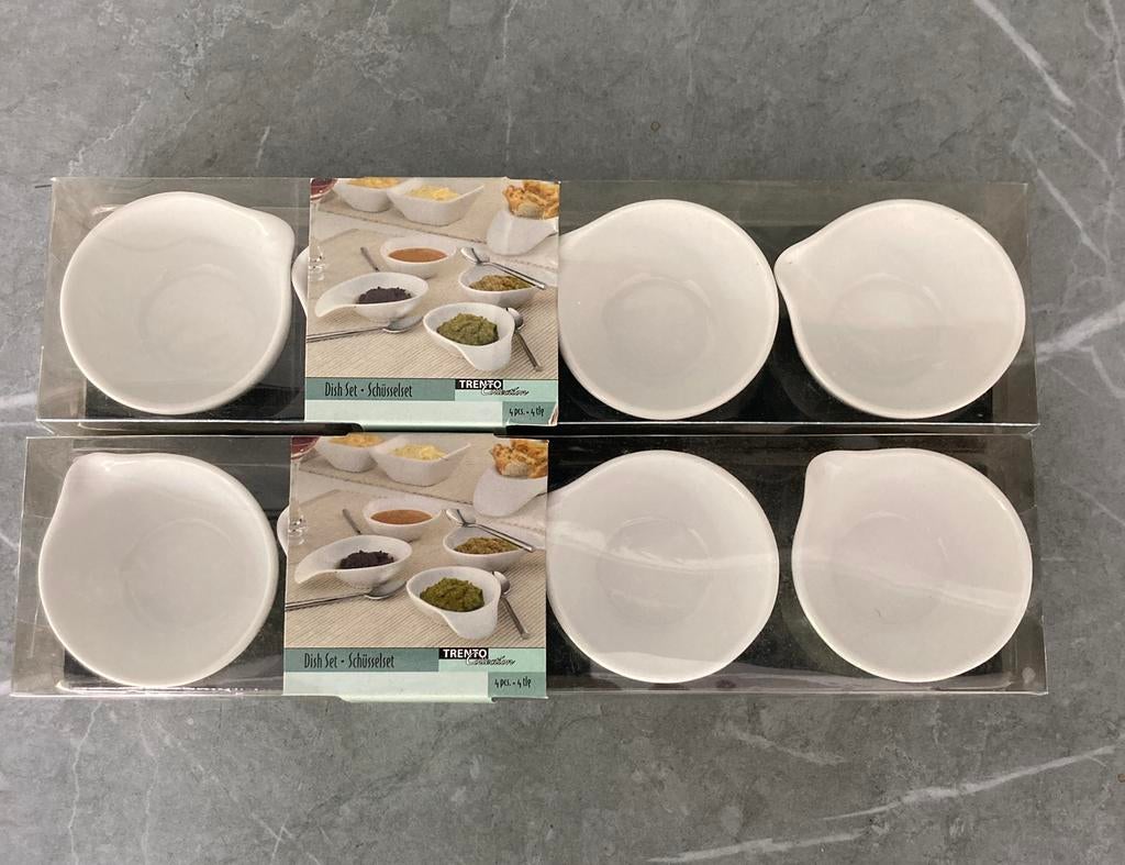 Sauspotjes voor dipsaus bij maaltijd of aperitief NIEUW, Overige typen, Nieuw, Ophalen of Verzenden, Effen
