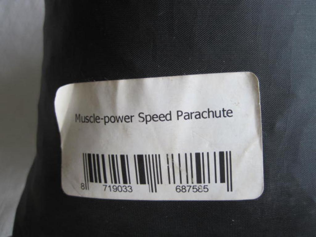 sportmateriaal : muscle-power speed parachute, Ophalen, Zo goed als nieuw