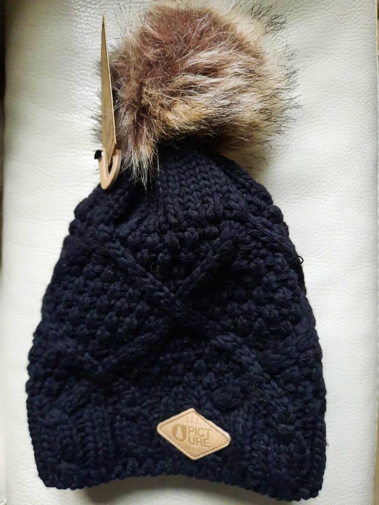 Bonnet à pompon Picture - laine et fibres recyclées, Picture, Enlèvement ou Envoi, Neuf, Bonnet