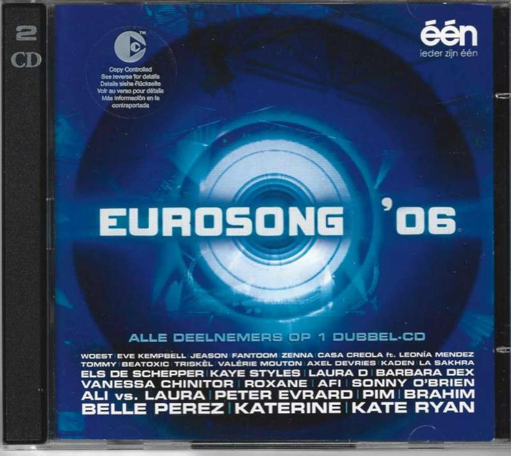 2 CD's EuroSong 2006, Ophalen of Verzenden, Zo goed als nieuw, Pop