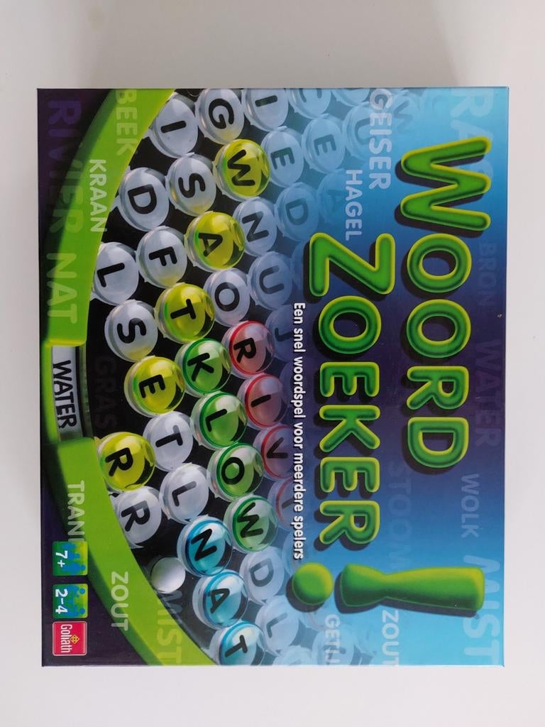GEZELSCHAPSSPEL WOORDZOEKER, Hobby en Vrije tijd, Ophalen of Verzenden, Zo goed als nieuw