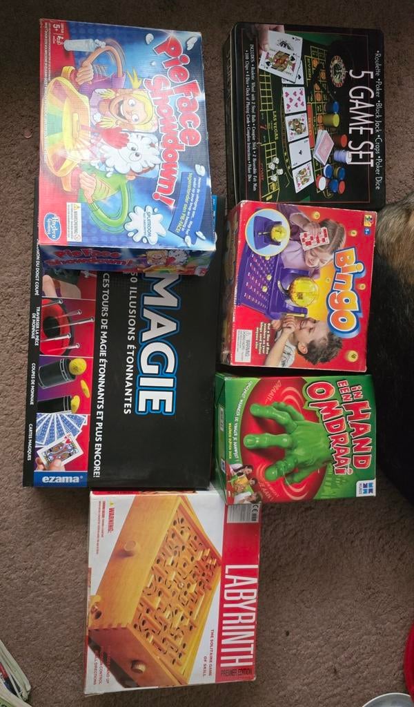 Bordspellen 6, Hobby en Vrije tijd, Ophalen, Zo goed als nieuw