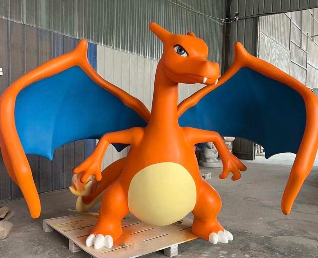 Charizard Pokemon - Life Size - 250cm x 150cm, Verzamelen, Ophalen, Nieuw