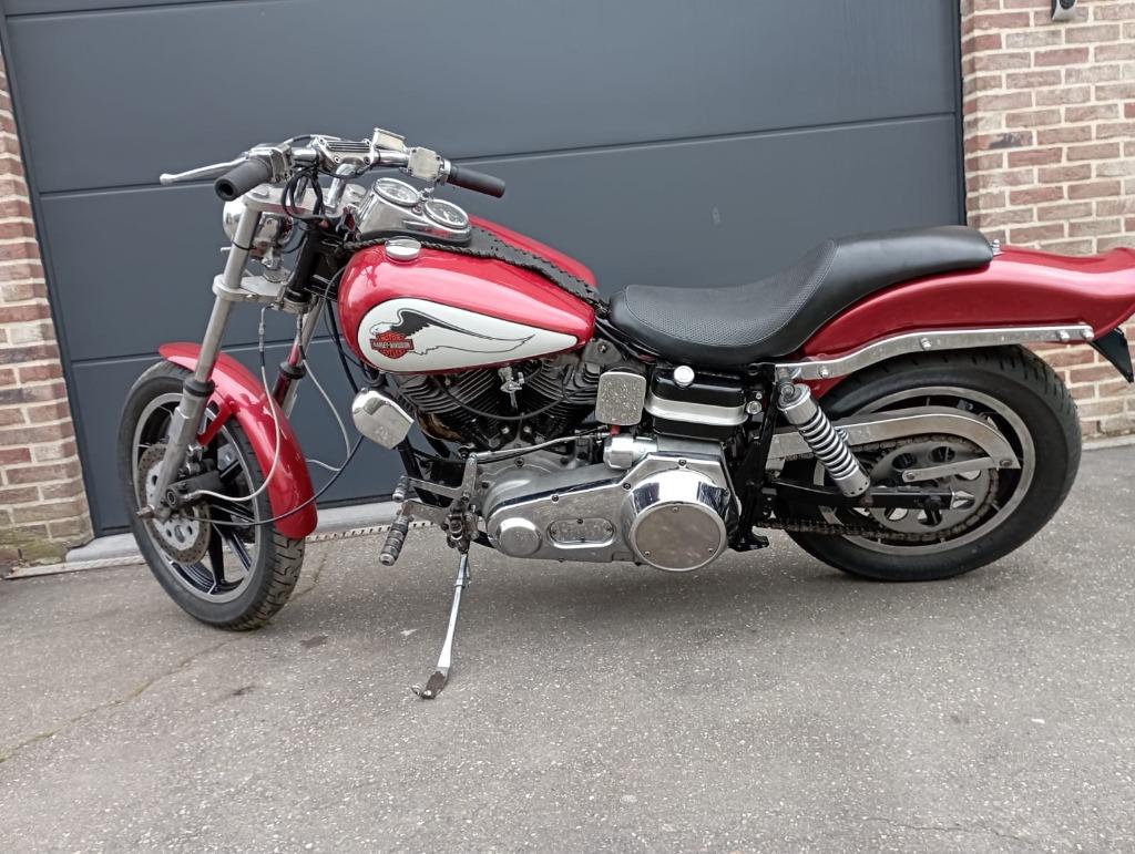 Shovelhead Harley Davidson Low Rider fx 1981, 2 cilinders, 1340 cc, Chopper, Particulier
