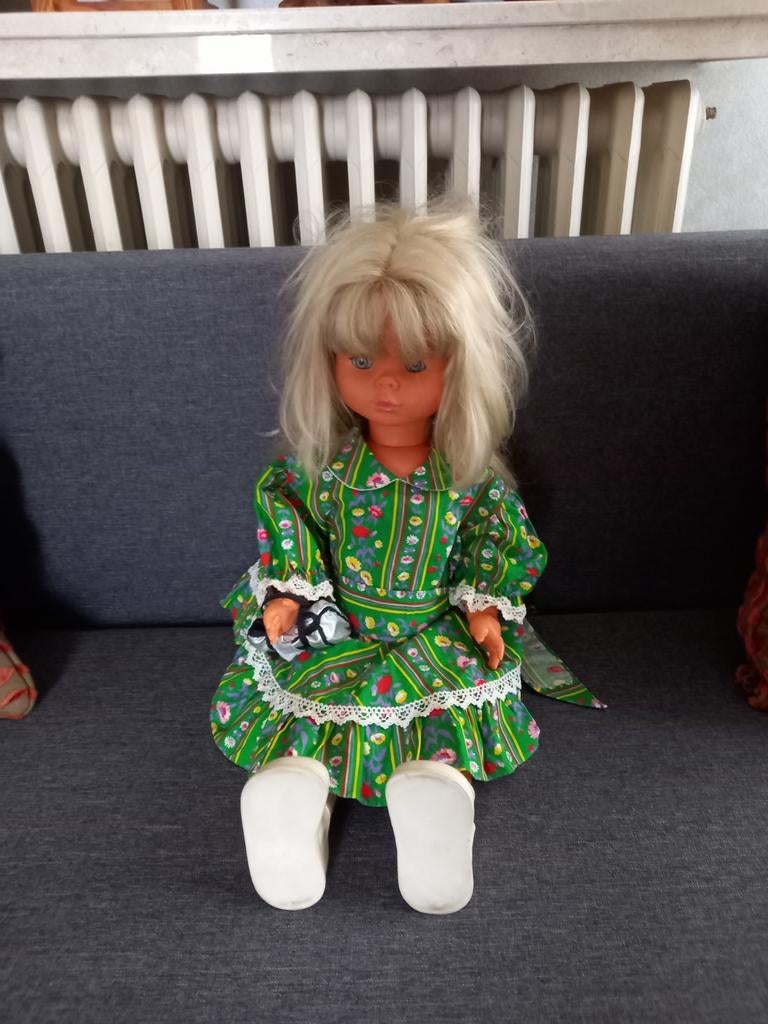 Antieke pop, Verzamelen, Poppen, Ophalen of Verzenden, Zo goed als nieuw
