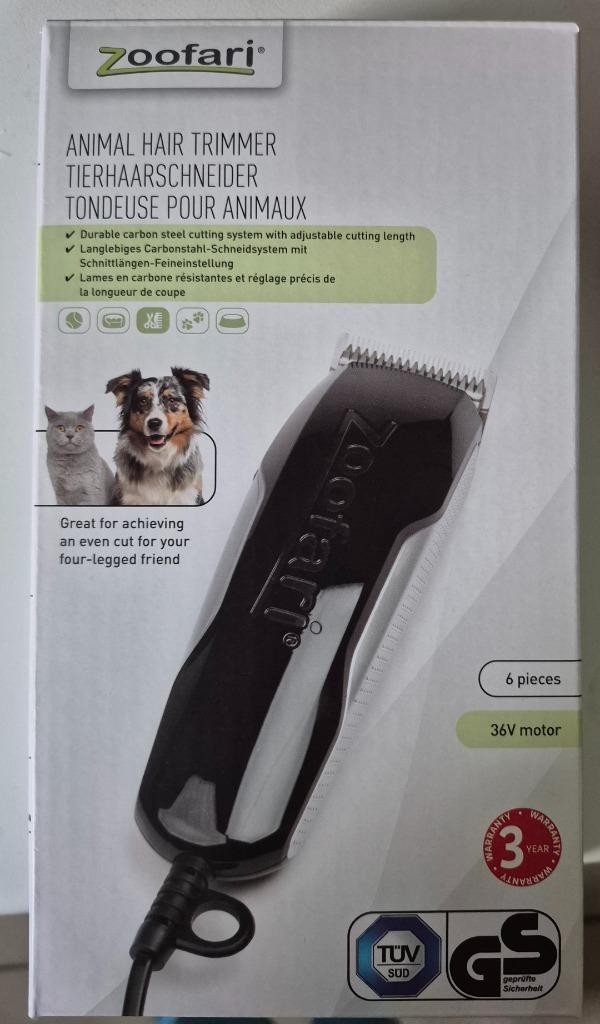 Tondeuse Zoofari NEW, Dieren en Toebehoren, Ophalen, Nieuw