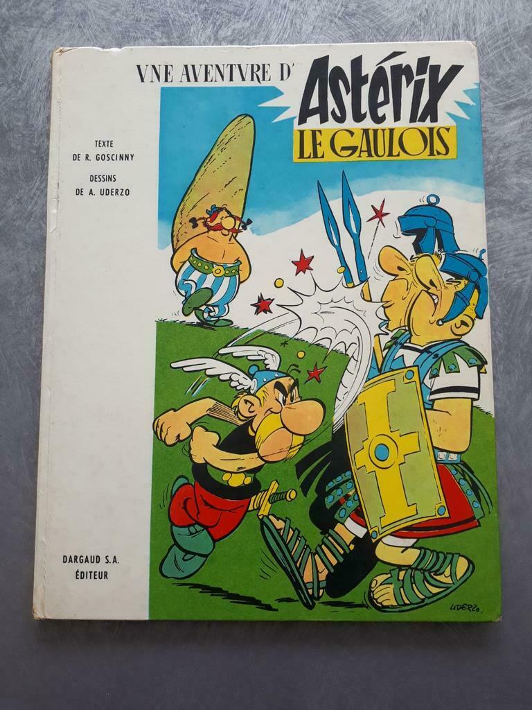 Astérix le Gaulois 1966 Ed. Française, Eén stripboek, Ophalen of Verzenden, Gelezen