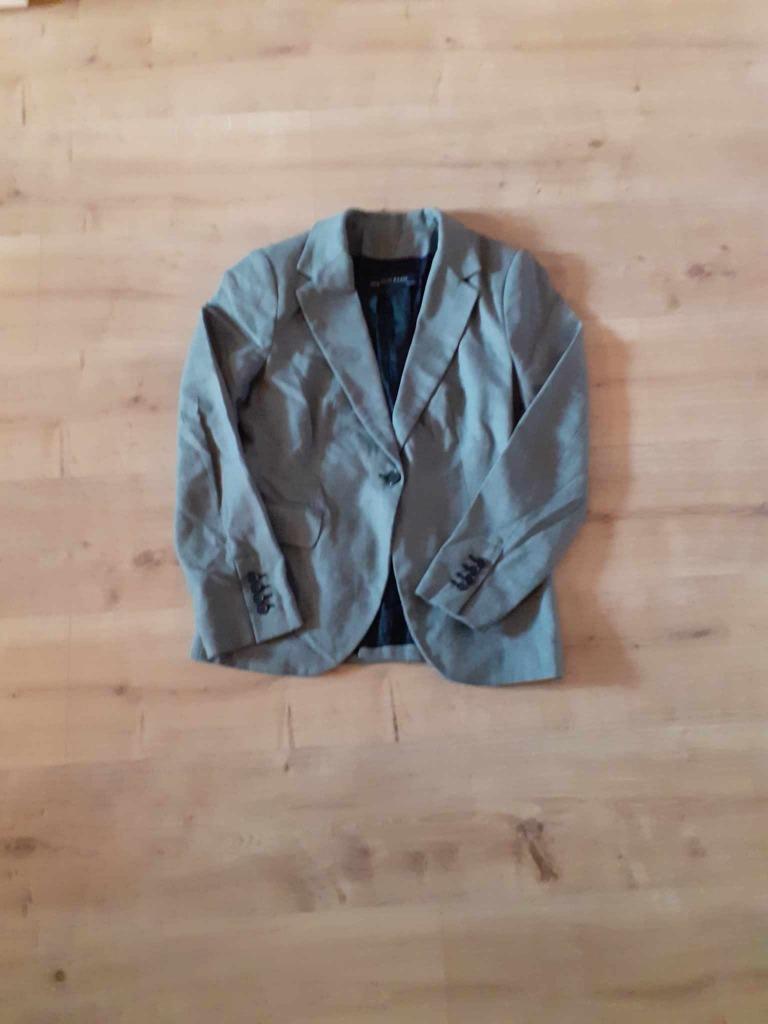 Grijze vest Zara L, Enlèvement ou Envoi, Comme neuf, Taille 42/44 (L)