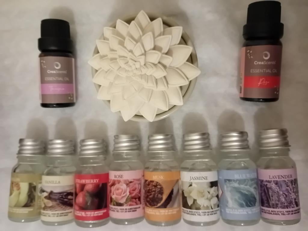 Aroma diffuser met verschillende geuren, Ophalen