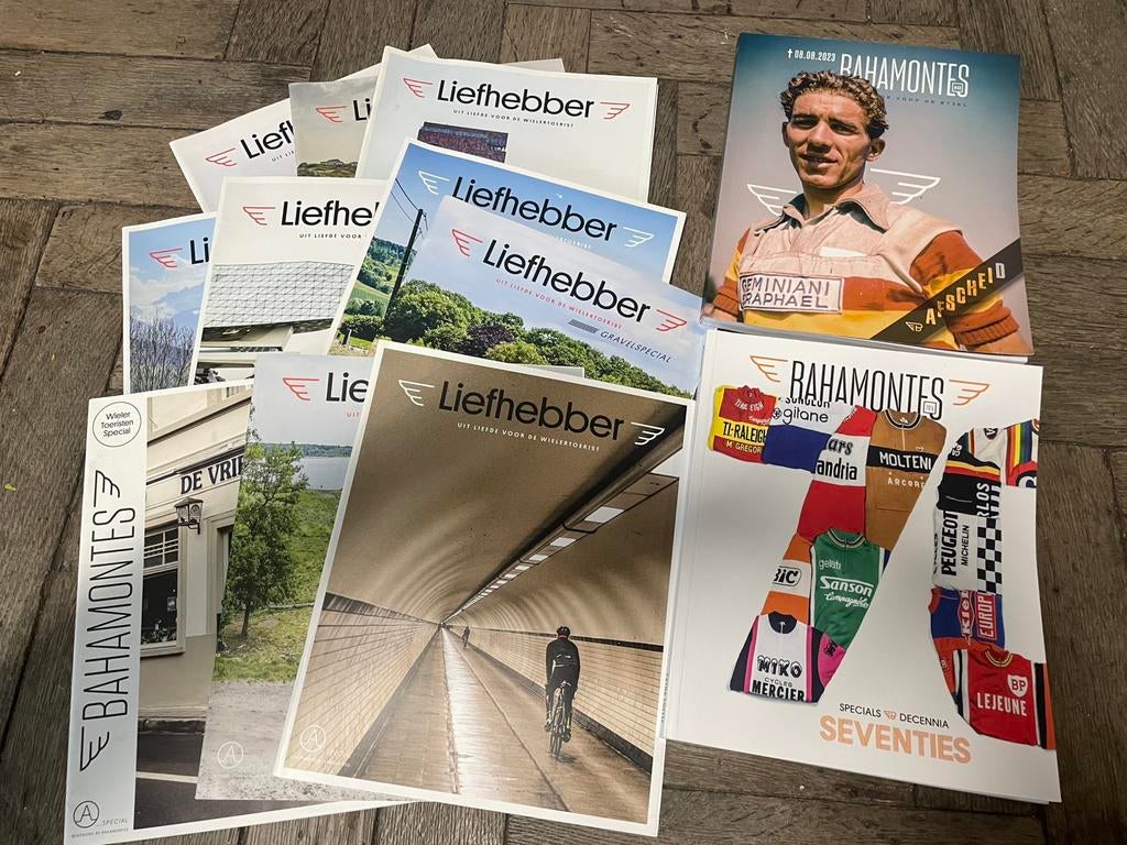 2x Bahamontes en 10x Liefhebber magazines, Enlèvement, Utilisé