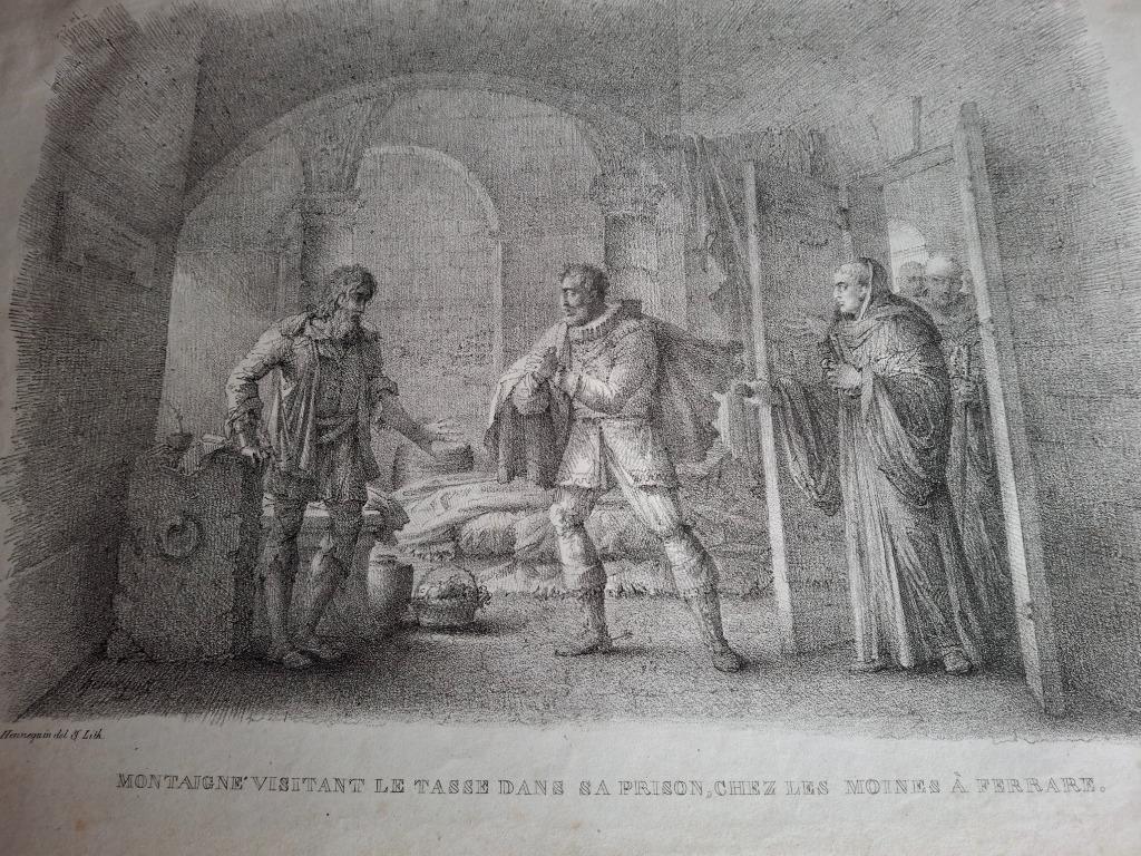 antieke litho's de C. Aubry dd 1890, Ophalen of Verzenden