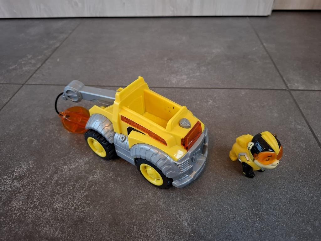 Paw patrol: Rubble bulldozer, Ophalen, Gebruikt
