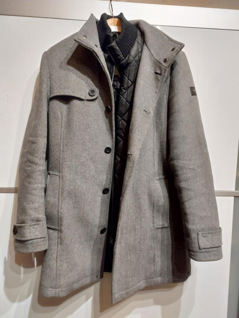 Veste homme mi-saison/hiver grise -Taille L, Vêtements | Hommes, Enlèvement, Porté, Taille 52/54 (L), Gris