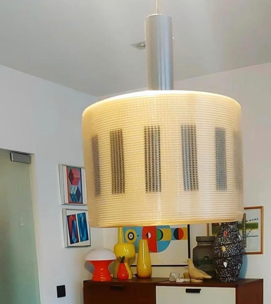Rotaflex vintage luster, Maison & Meubles, Lampes | Suspensions, Enlèvement ou Envoi