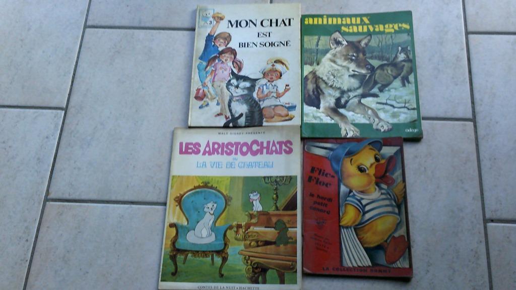 FLIC-FLOC"ANIMAUX SAUVAGE"MON CHAT,BIEN SOIGNE"ARISTOCHATS", Enlèvement ou Envoi, PIERRE/CHURCHAVERNE..