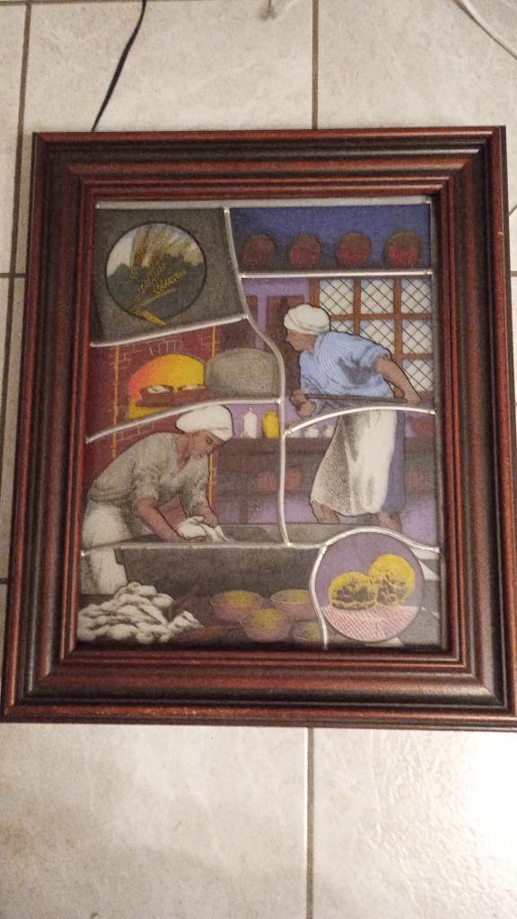 glas in lood, Ophalen